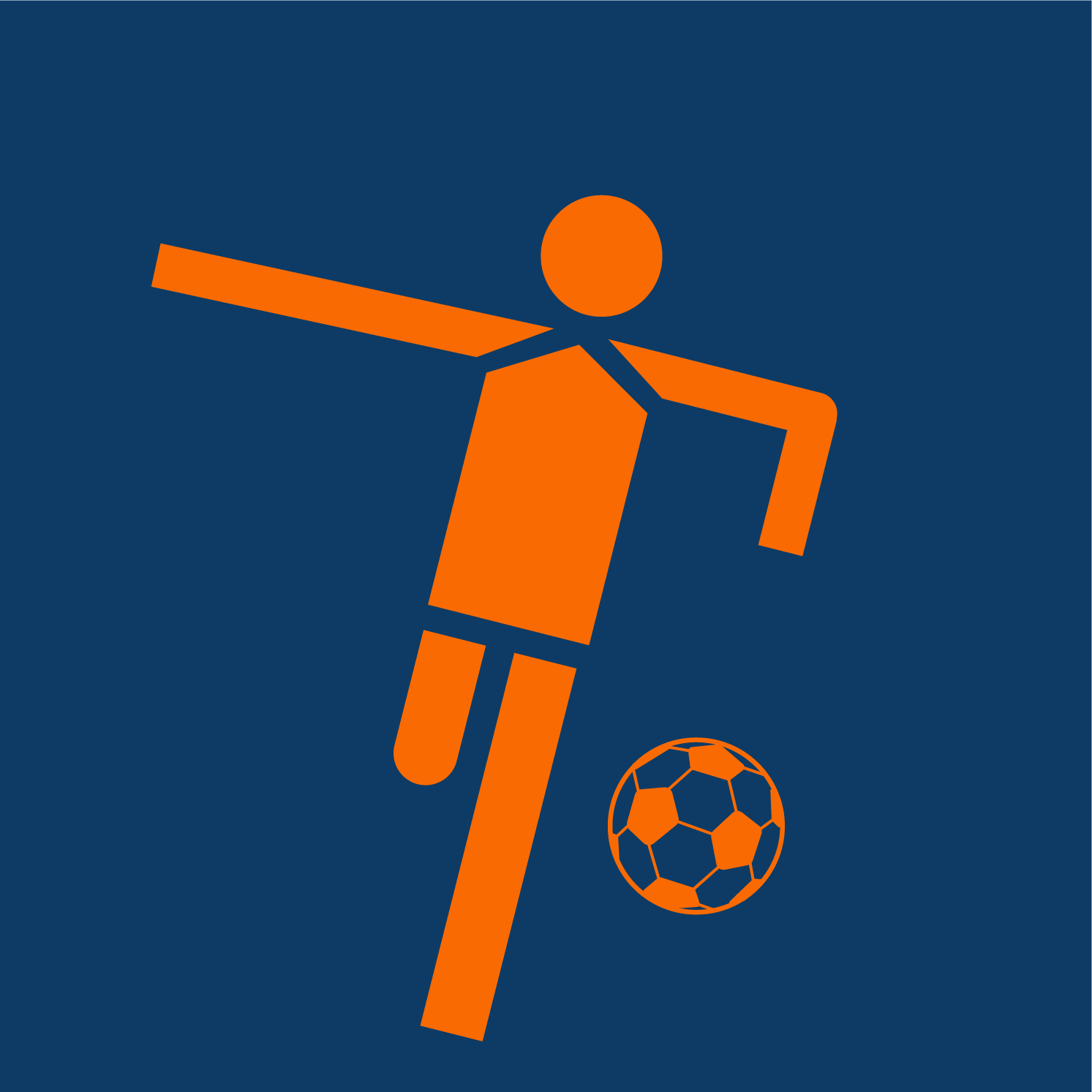 Piktogram af Fodbold
